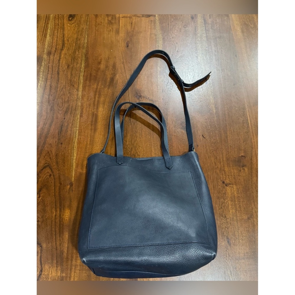 Madewell Medium Transport Tote Leather